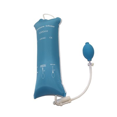 प्रेशर इन्फ्यूजन बैग, प्रेशर डिस्प्ले के साथ