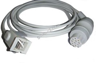 Datex-Ohmeda संगत ऑक्सी-F4-N पुन: प्रयोज्य बाल फिंगर क्लिप Spo2 संवेदक (10 पिन)