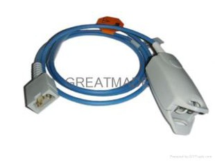 9168-00 संगत पुन: प्रयोज्य वयस्क फिंगर क्लिप Spo2 संवेदक