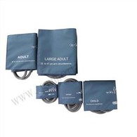 रक्तचाप कफ किट दोहरी ट्यूब ब्लू नायलॉन NIBP कफ (नवजात / शिशु / बाल / वयस्क)