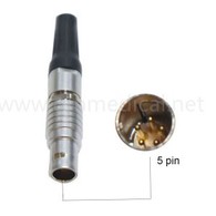 FGG अंडा 0B 305 पुश-पुल धातु सीधे प्लग/