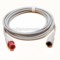 हग्ली संगत- ऐपोट आईबीपी एडाप्टर केबल, गोल 10 पीआईएन> एपॉट -6 पिन