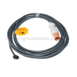 HP संगत वयस्क/बच्चे की त्वचा की सतह के तापमान की जांच, एल = 3m, 12mm