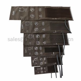 शिशु, बाल चिकित्सा, वयस्क, जांघ एकल ट्यूब NIBP कफ HP के लिए उपयोग