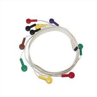 मोर्टारा T12 . के लिए 10 लीड होल्टर ईसीजी केबल